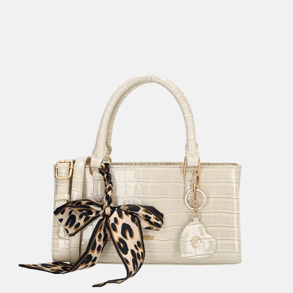 Charm London Knightbridge handtas beige bij Duifhuizen