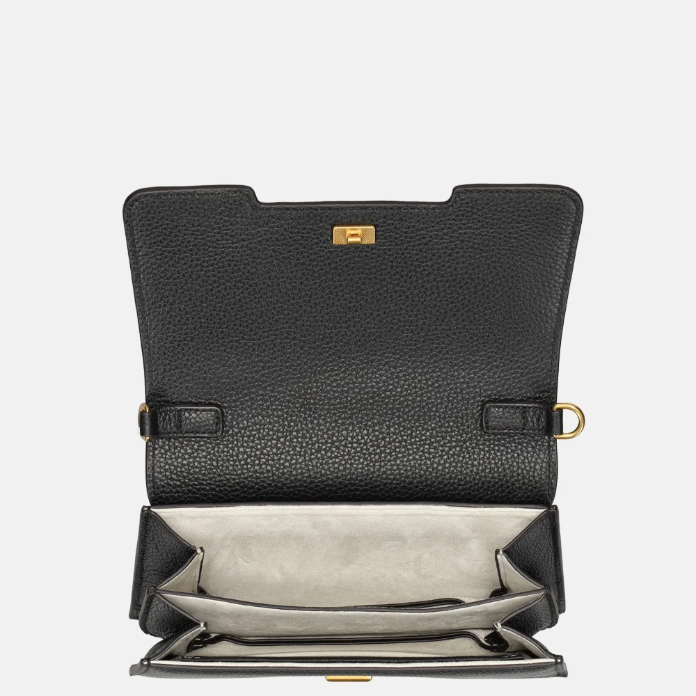 Smaak Amsterdam Bitti crossbody tas black bij Duifhuizen