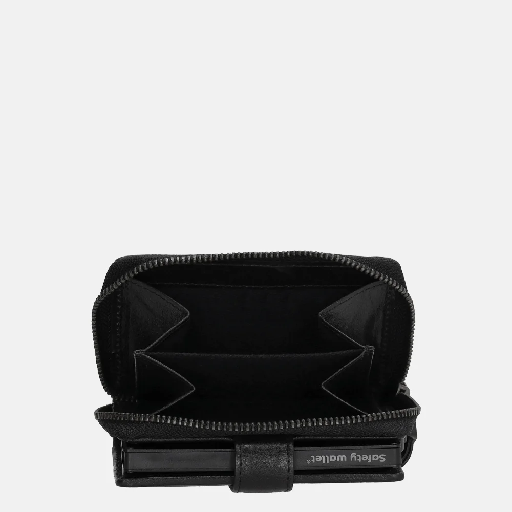 Micmacbags safety portemonnee zwart bij Duifhuizen