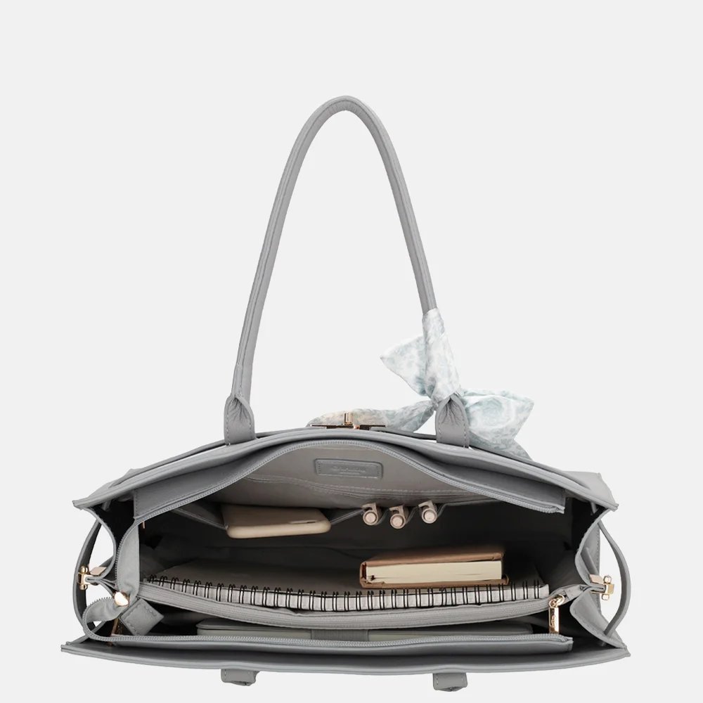 Charm London The Hamptons laptopshopper 15 inch light blue bij Duifhuizen