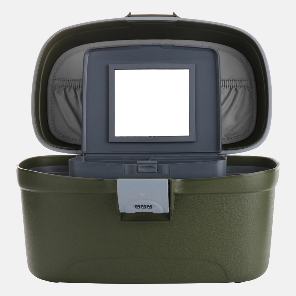 Roncato beautycase verde militare bij Duifhuizen