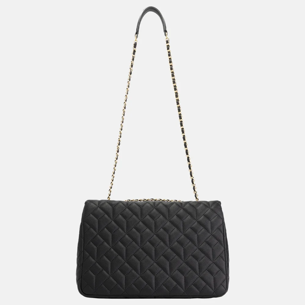 Nikkie Avril schoudertas XL black bij Duifhuizen