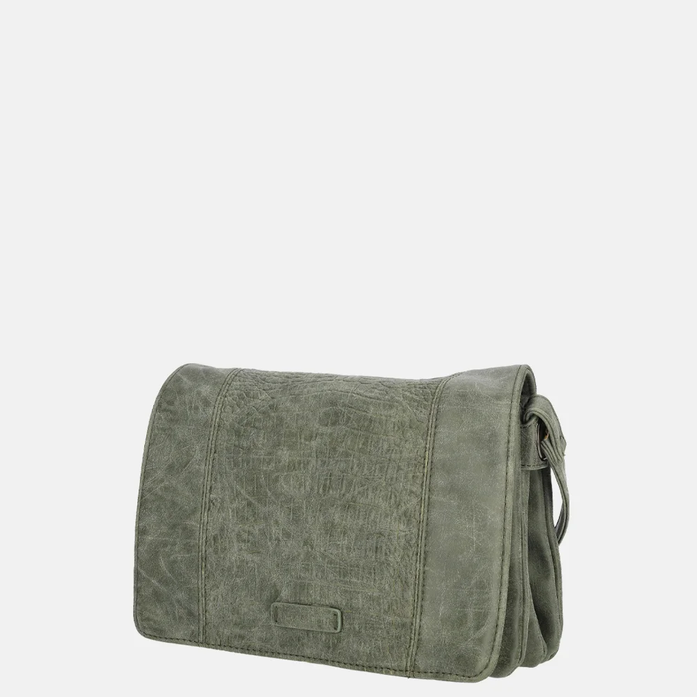 Enrico Benetti Josie crossbody tas olijfgroen bij Duifhuizen