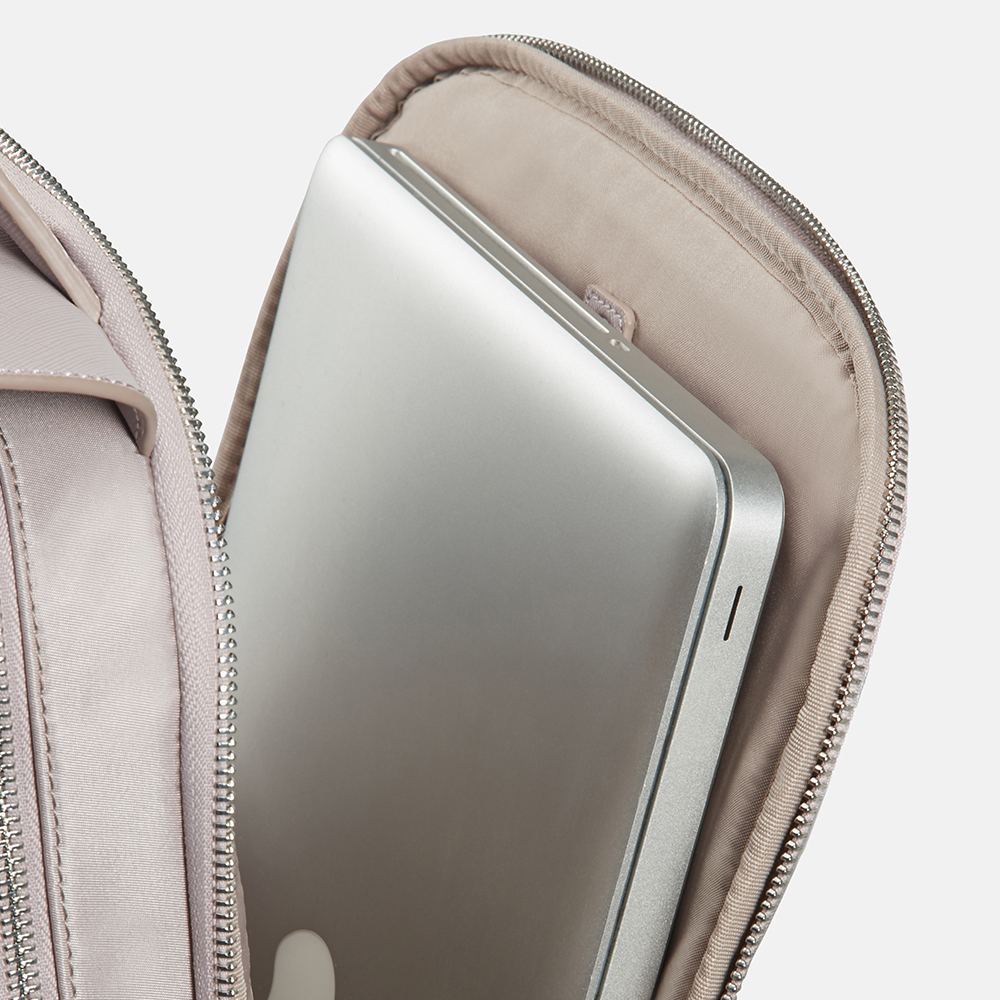Samsonite Zalia 2.0 laptoptas 15 inch stone grey bij Duifhuizen