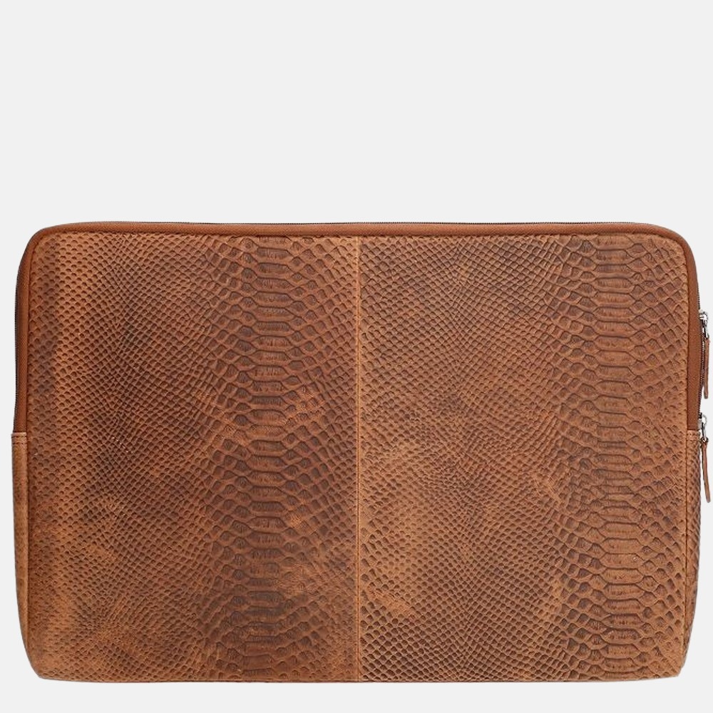 Old West San Angelo laptophoes 17 inch bruin bij Duifhuizen