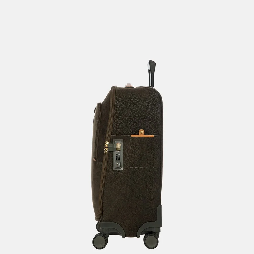 Bric's Trolley handbagage koffer 55 cm olive bij Duifhuizen