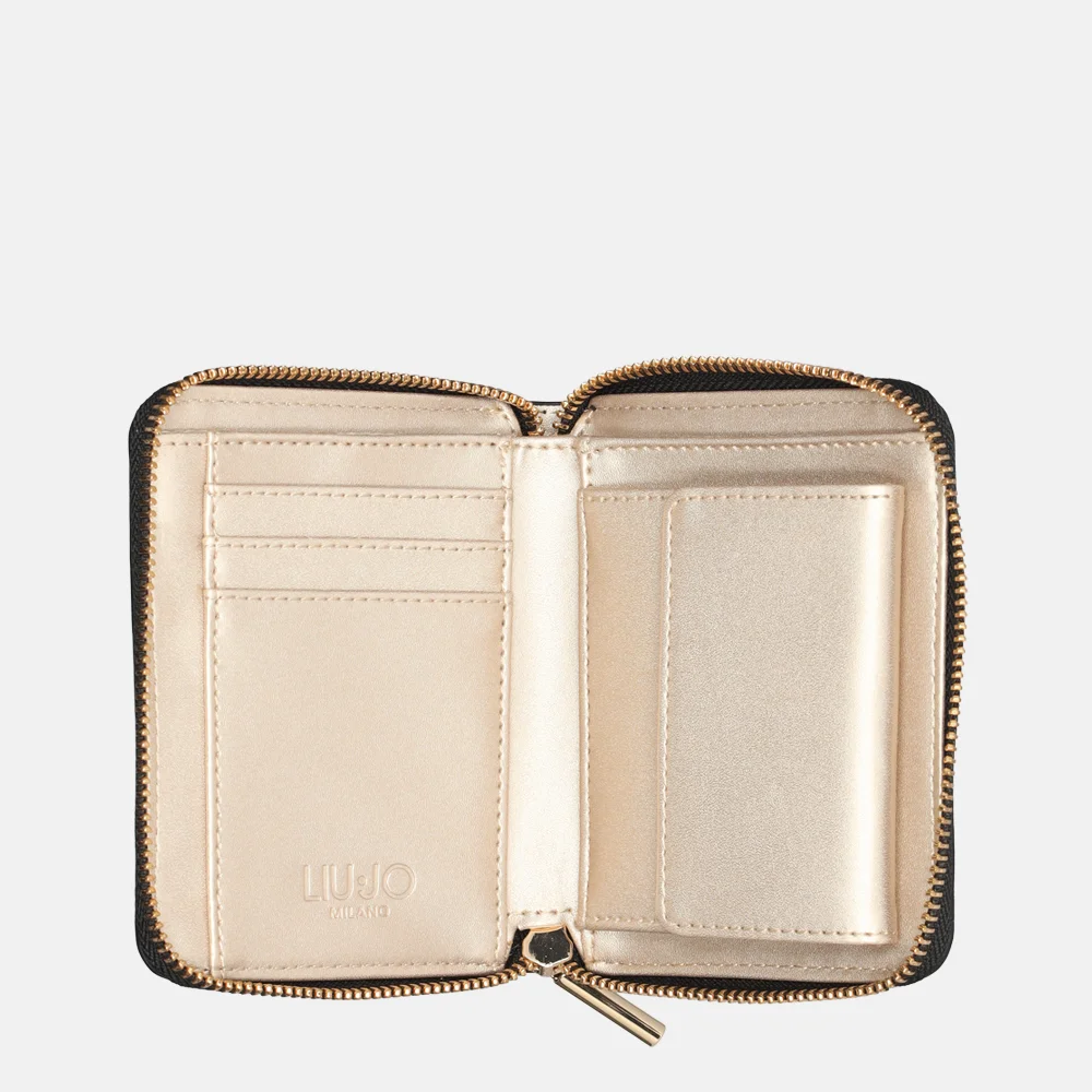 Liu Jo Caliwen ritsportemonnee ziparound M nero bij Duifhuizen