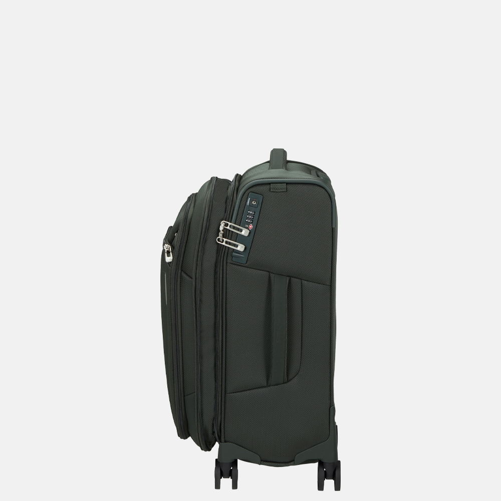 Samsonite Respark Length handbagage koffer 55 cm forest green bij Duifhuizen