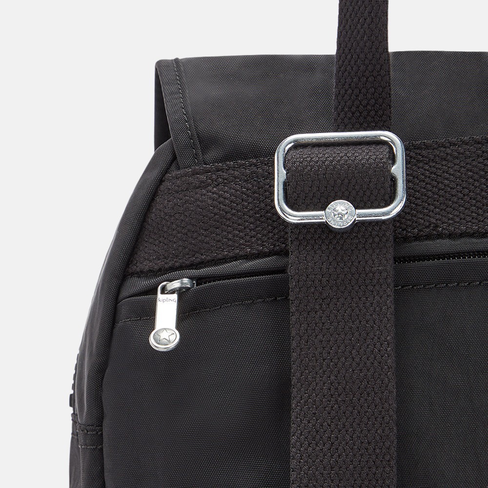 Kipling City Pack rugzak S black noir bij Duifhuizen