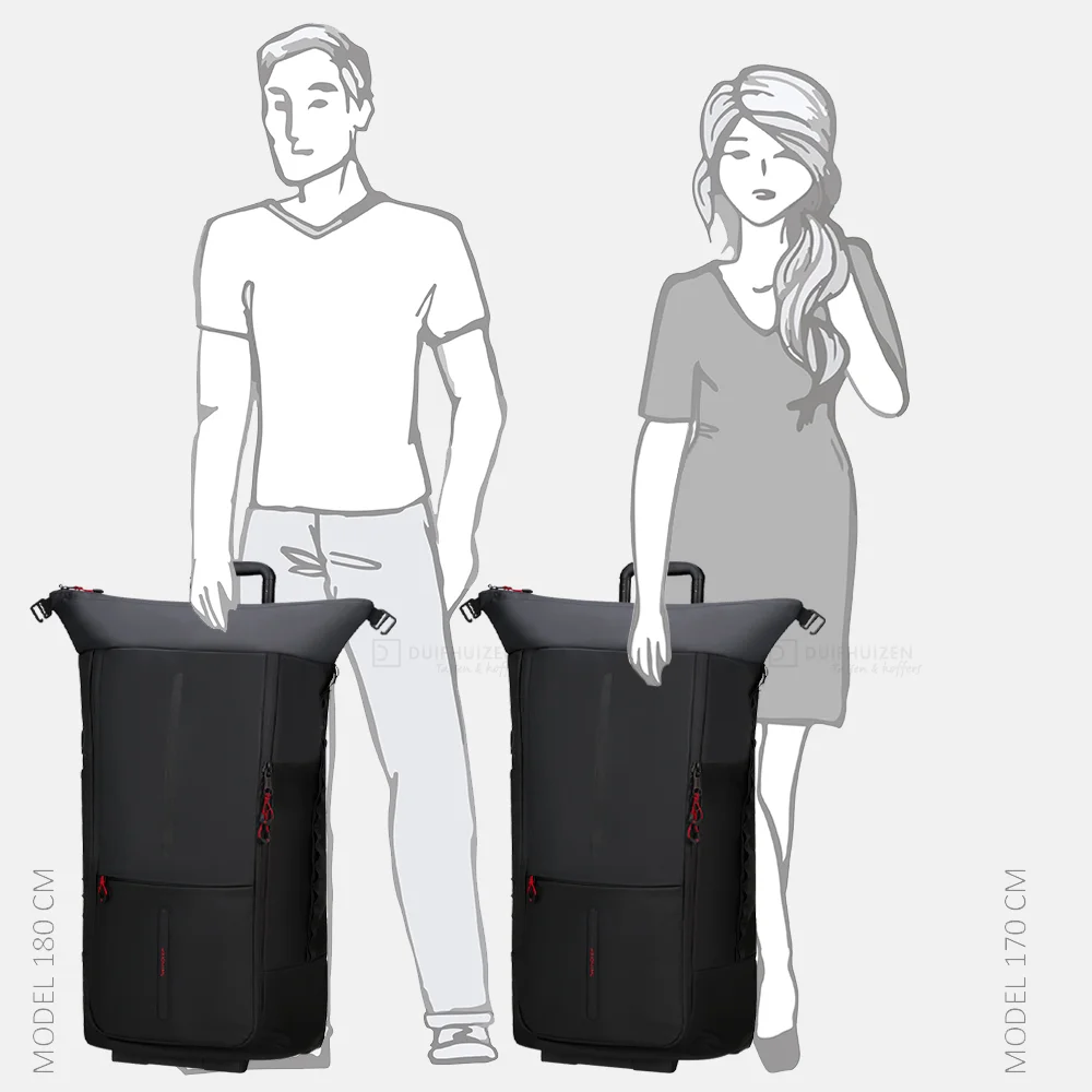 Samsonite Ecodiver reistas op wielen 4-in-1 80 cm black bij Duifhuizen