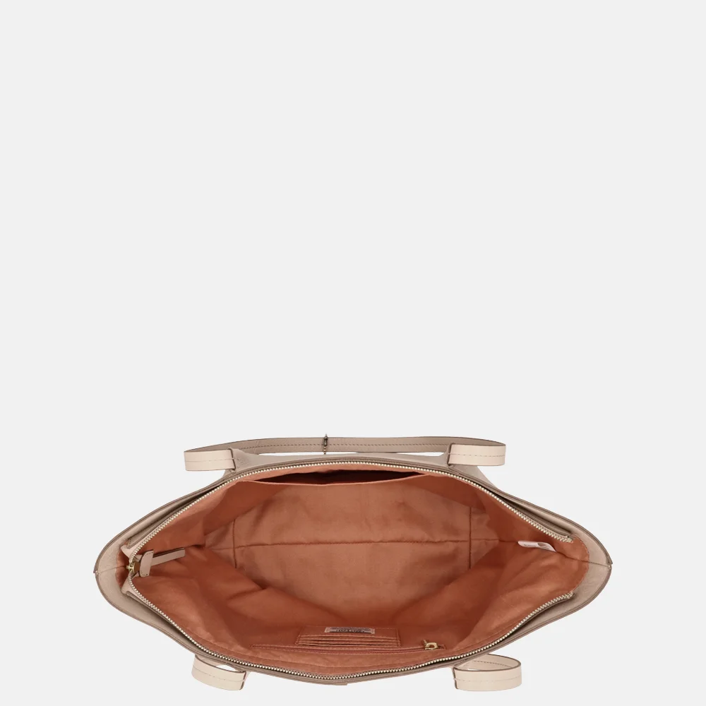 Loulou Essentiels Lola shopper cashmere bij Duifhuizen