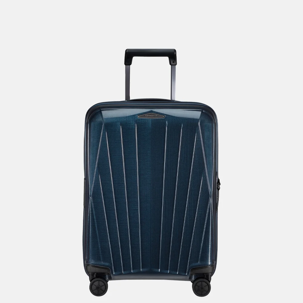 Samsonite Major-Lite handbagage koffer 55 cm Midnight Blue bij Duifhuizen