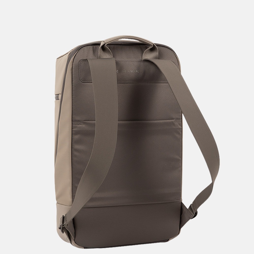 Salzen Savvy rugzak 15.6 inch hammada brown bij Duifhuizen