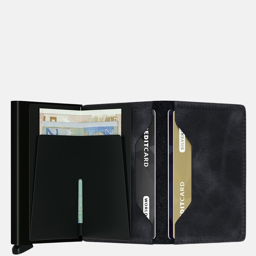Secrid Slimwallet pasjeshouder vintage black bij Duifhuizen