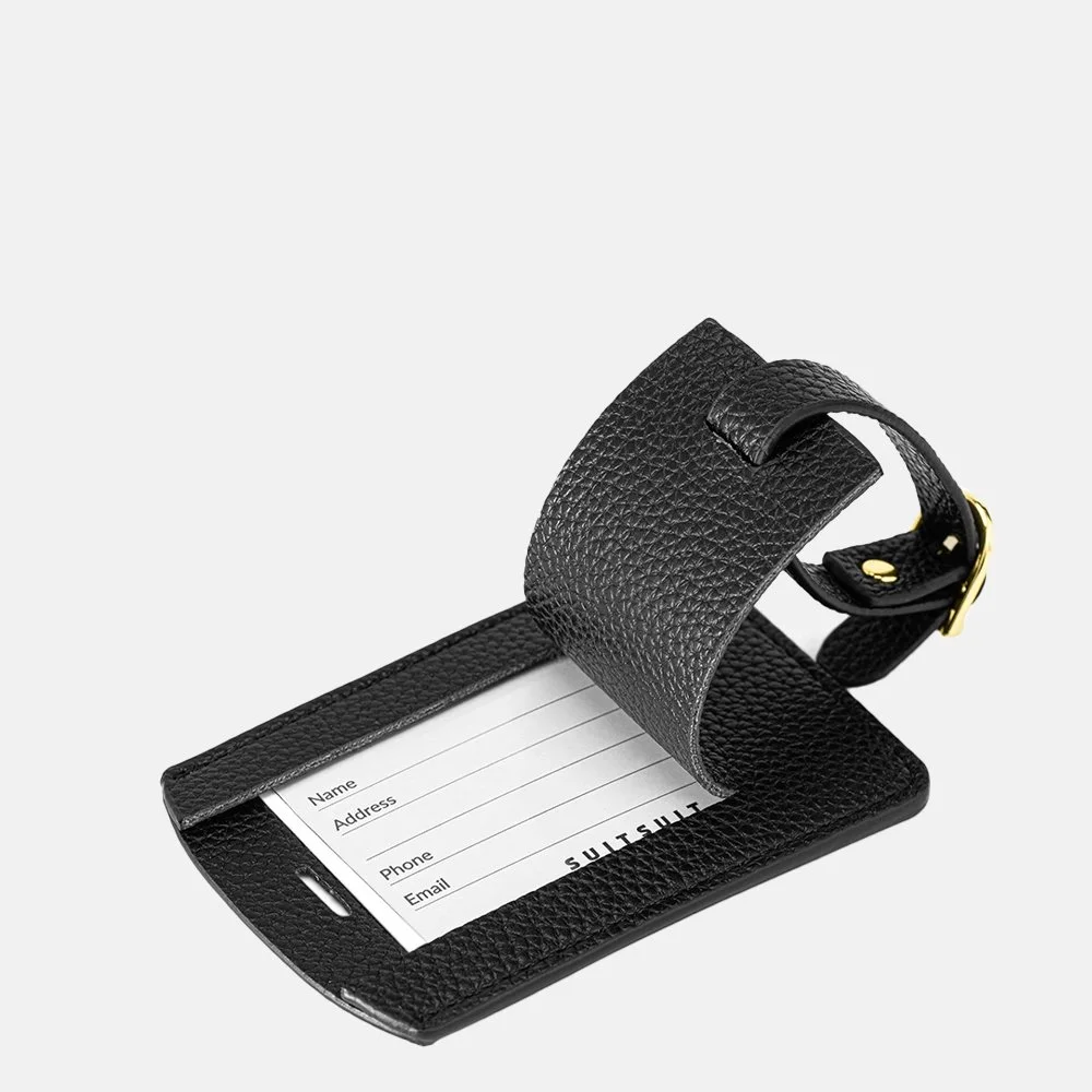 SUITSUIT Fab Seventies Black Gold kofferlabel black bij Duifhuizen