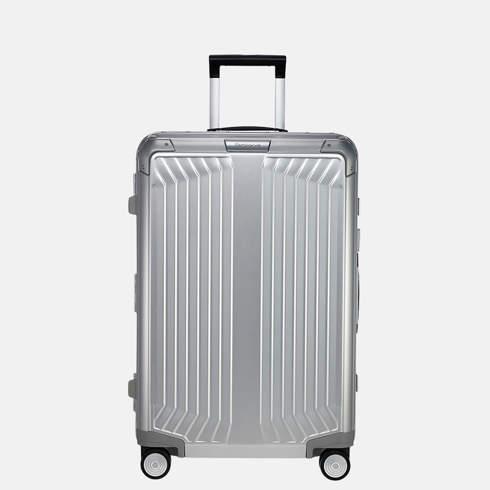 Samsonite Lite-Box Alu spinner 69 cm aluminium bij Duifhuizen