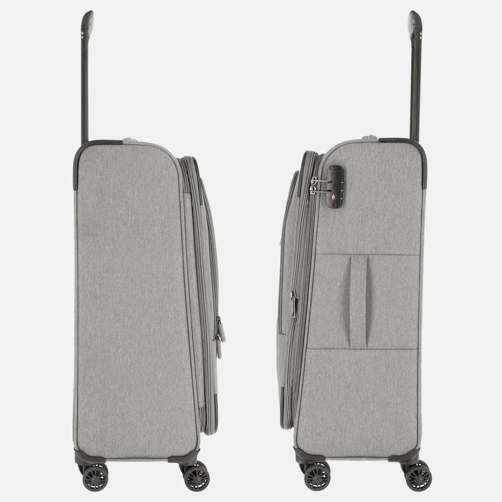 Travelite Boja koffer 67 cm anthrazit bij Duifhuizen