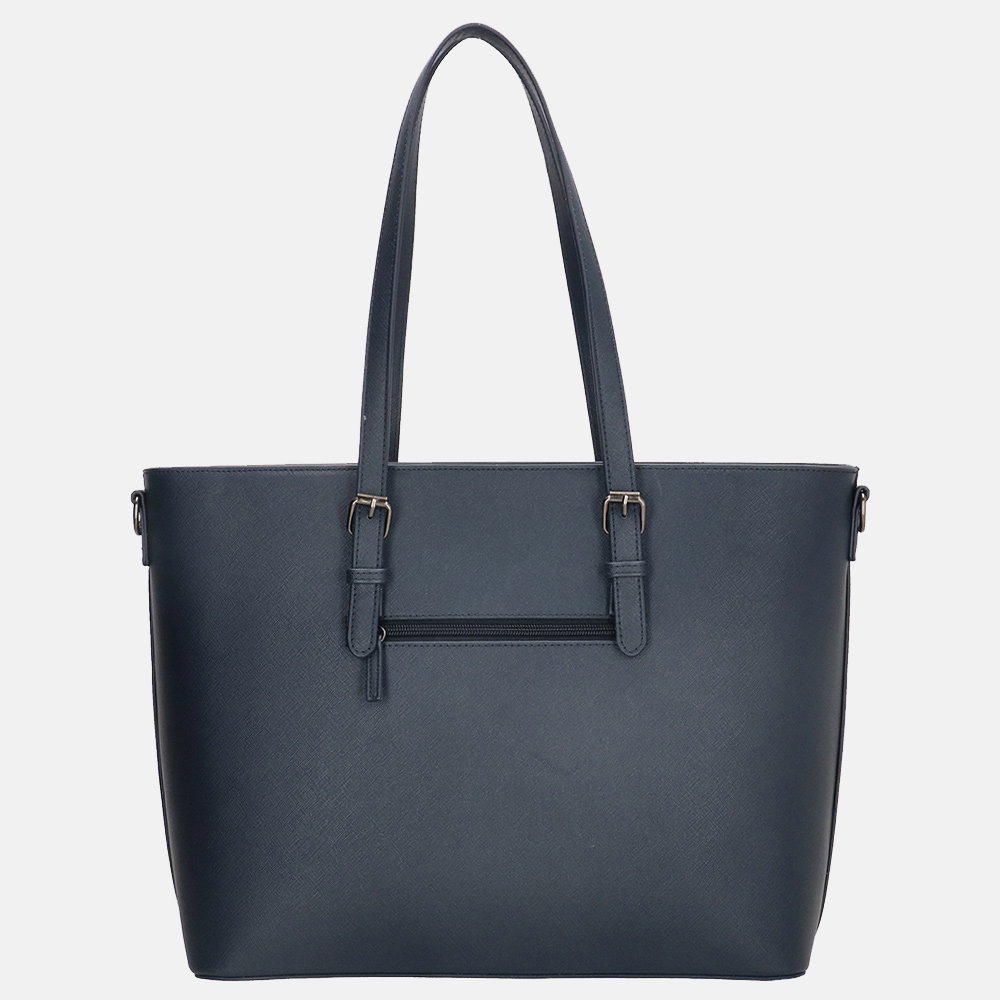 Charm London shopper L blauw bij Duifhuizen