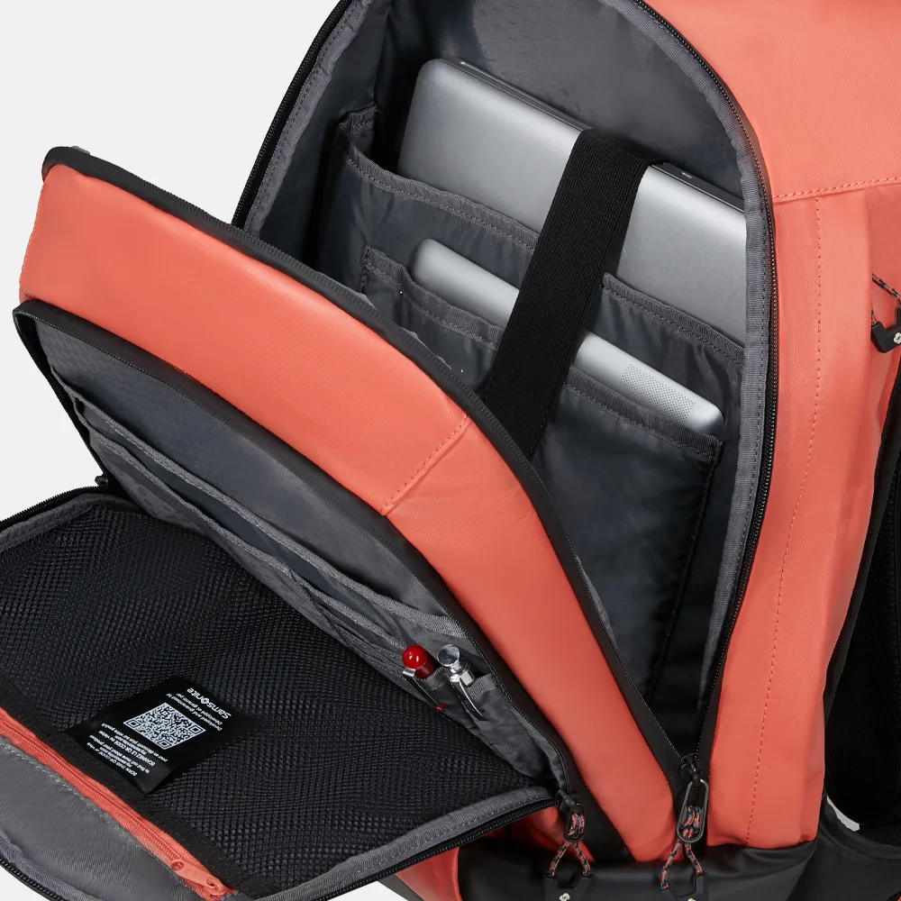 Samsonite Ecodiver laptoprugzak L 15 inch oranje bij Duifhuizen