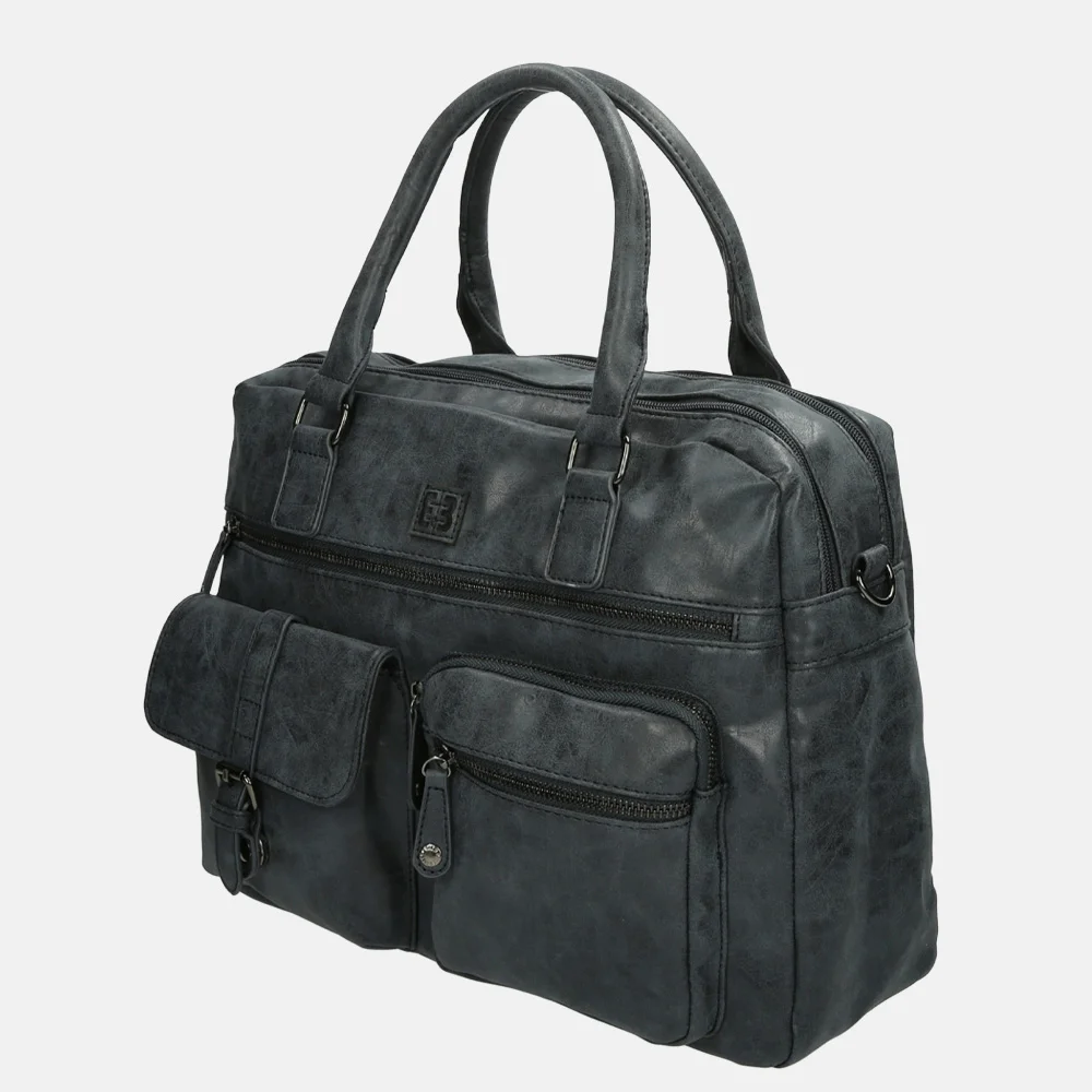 Enrico Benetti Ardèche shopper 13 inch navy bij Duifhuizen