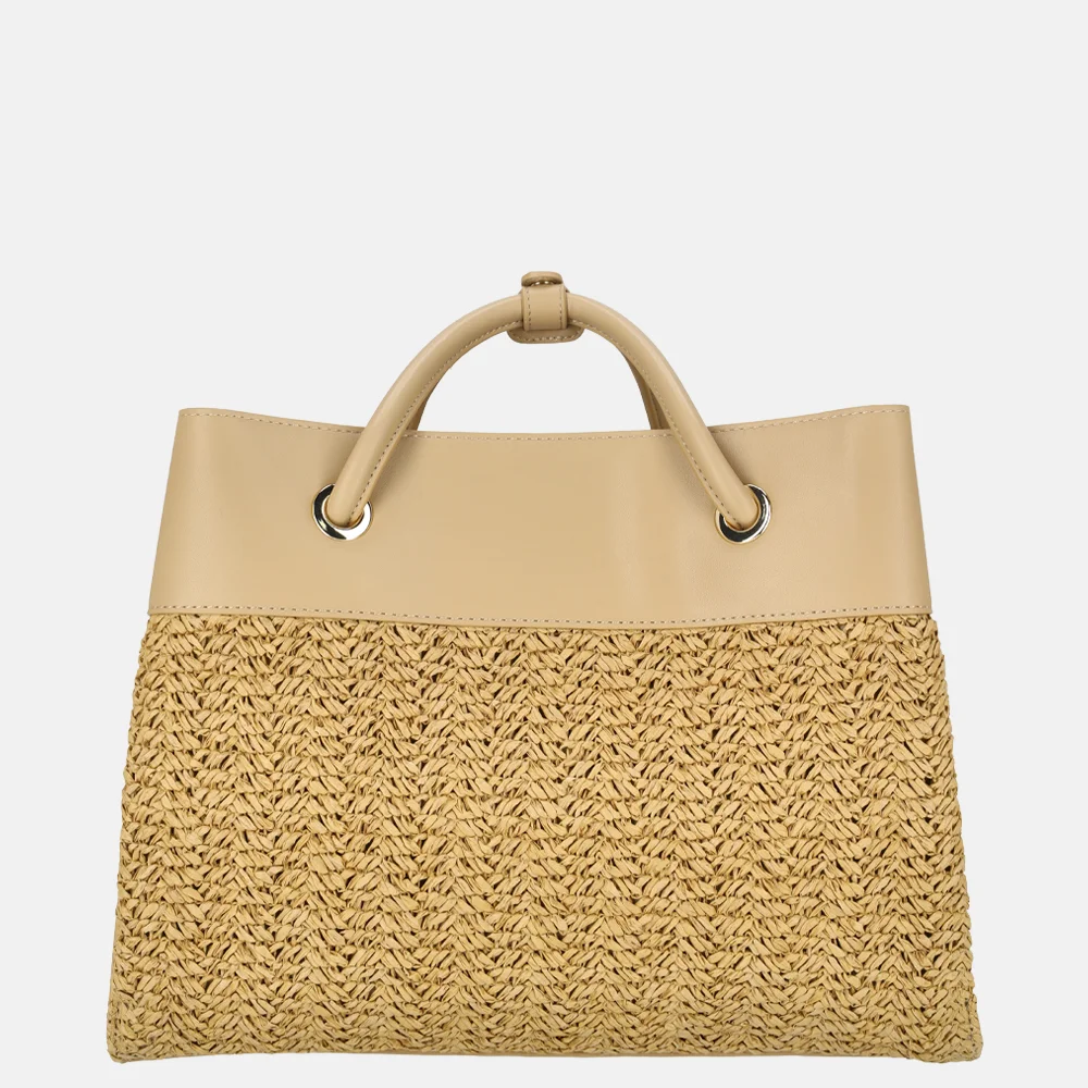 Valentino Bags Alexia Summer handtas riet naturale bij Duifhuizen