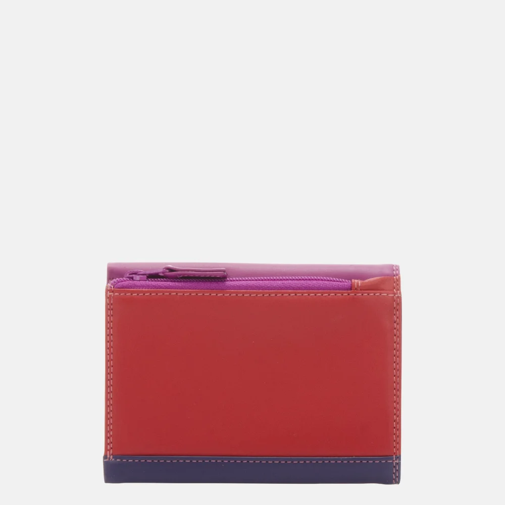 Mywalit Medium Tri-fold portemonnee sangria multi bij Duifhuizen