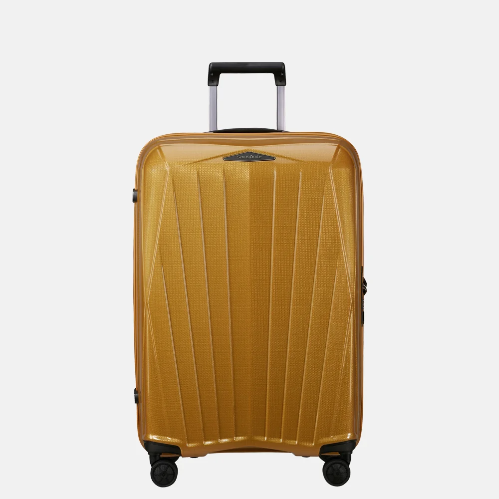 Samsonite Major-Lite koffer 69 cm Saffron Yellow bij Duifhuizen