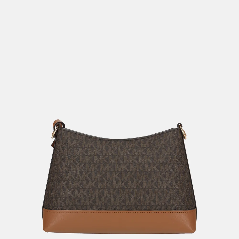 Michael Kors crossbody tas S brown/acorn bij Duifhuizen