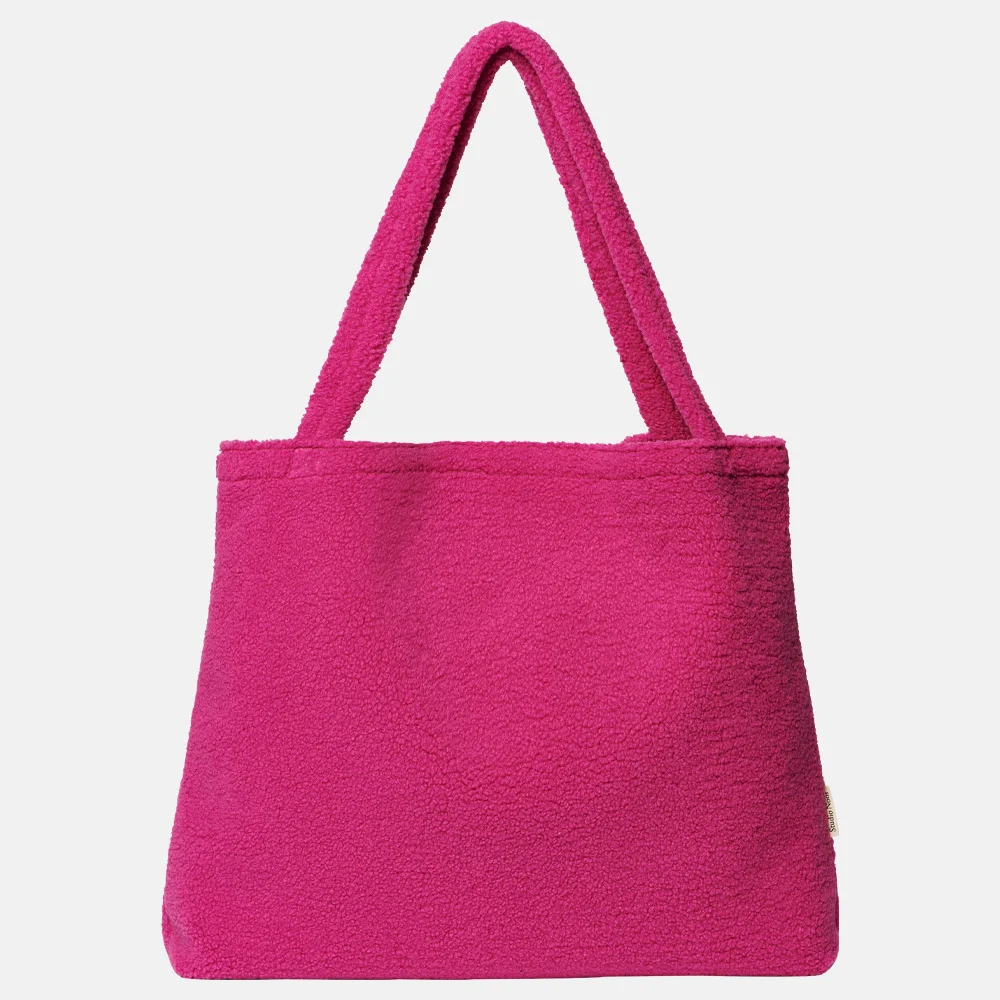 Studio Noos Teddy Mom-Bag shopper pink bij Duifhuizen