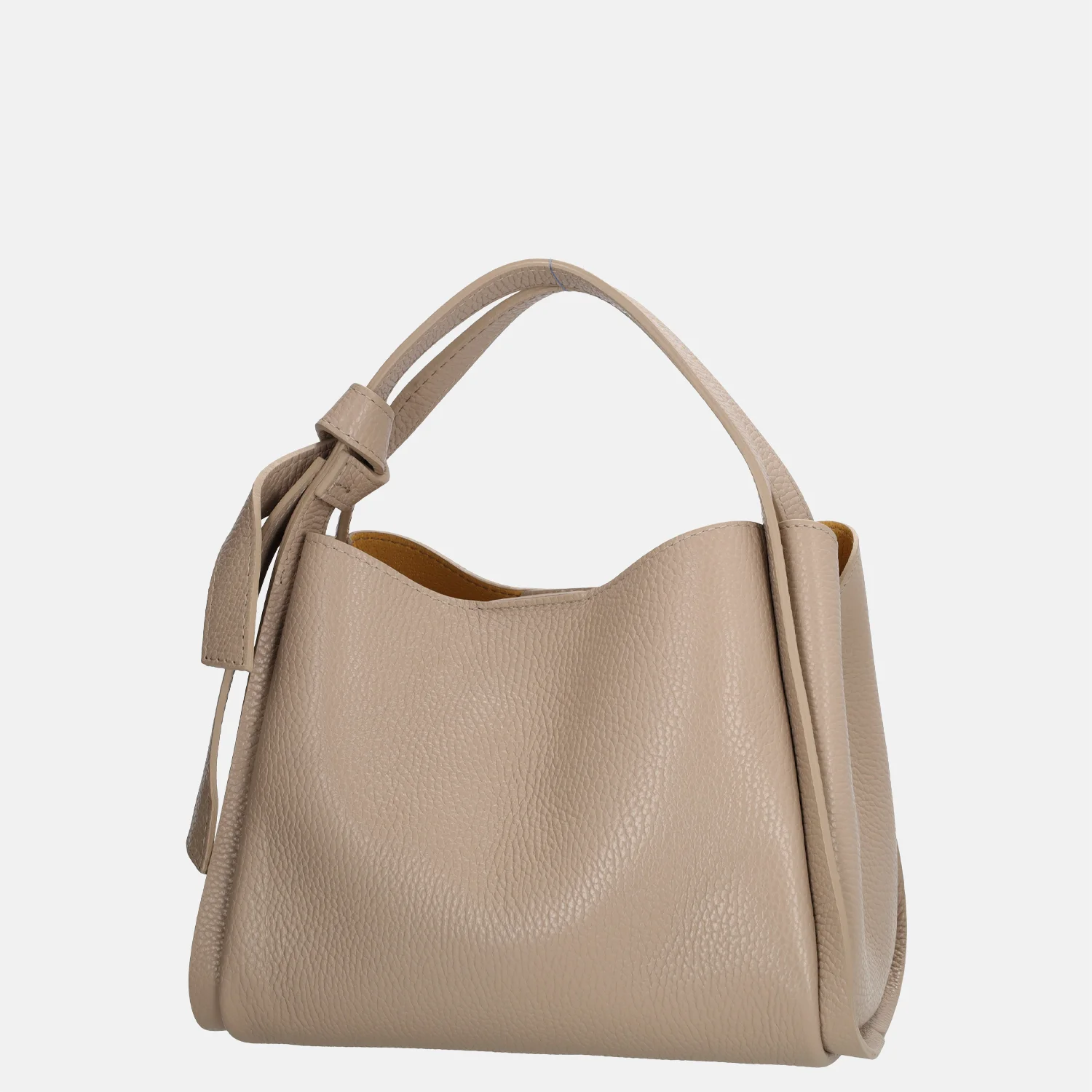 Charm London Knott handtas lichttaupe bij Duifhuizen