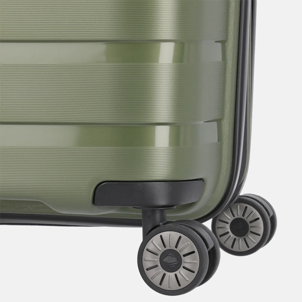 Travelite Air Base handbagage koffer 55 cm olive bij Duifhuizen