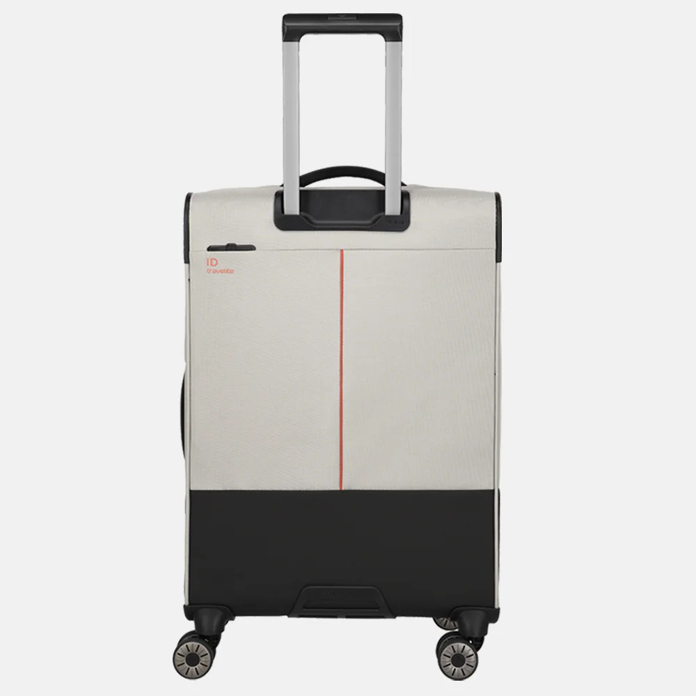 Travelite Crosslite 5.0 reiskoffer 66 cm beige bij Duifhuizen