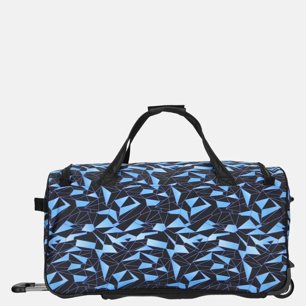 Enrico Benetti Santa Cruz wieltas 55 cm black aqua bij Duifhuizen