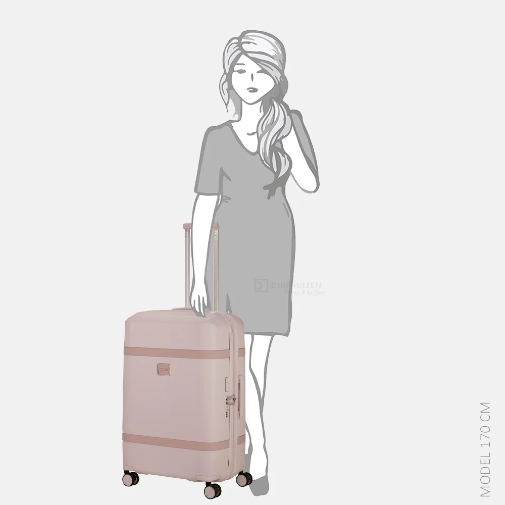 Samsonite Image spinner reiskoffer expandable 69 cm rose bij Duifhuizen