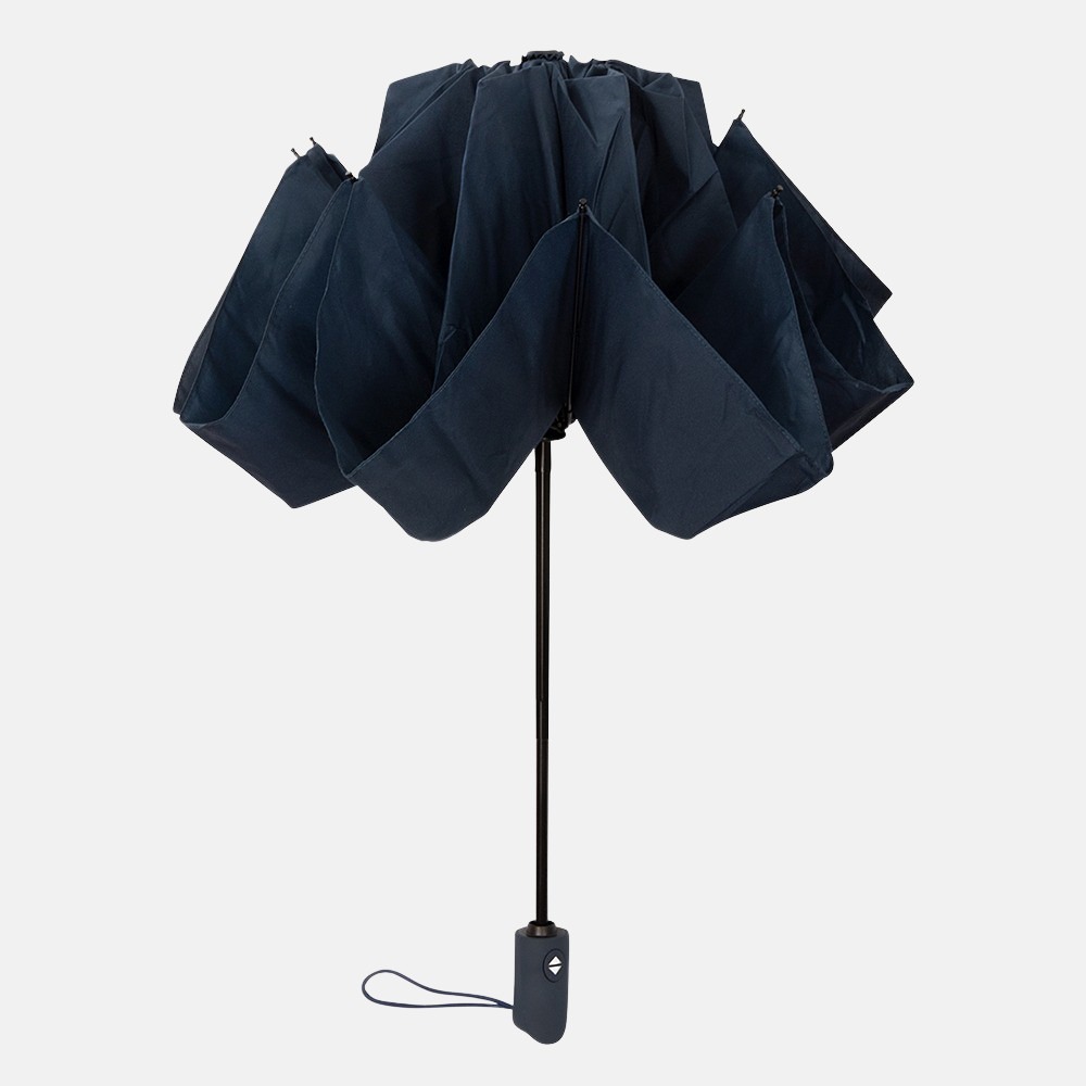 Impliva opvouwbare paraplu dark blue bij Duifhuizen