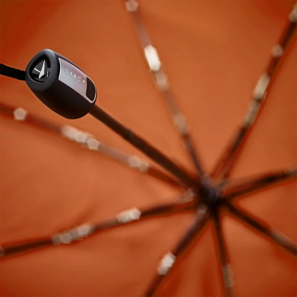 Senz Mini Automatic paraplu tomato cream bij Duifhuizen
