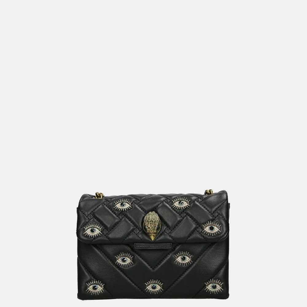 Kurt Geiger Kensington Bag Eye schoudertas medium black bij Duifhuizen