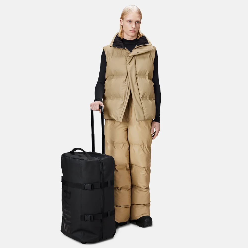 Rains Travel Bag reistas L black bij Duifhuizen