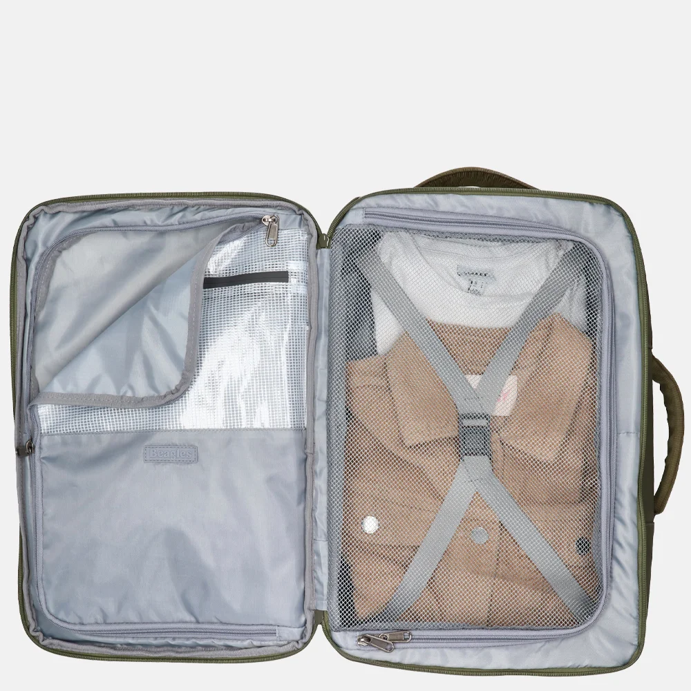 Beagles laptoprugzak 15 inch olijfgroen bij Duifhuizen