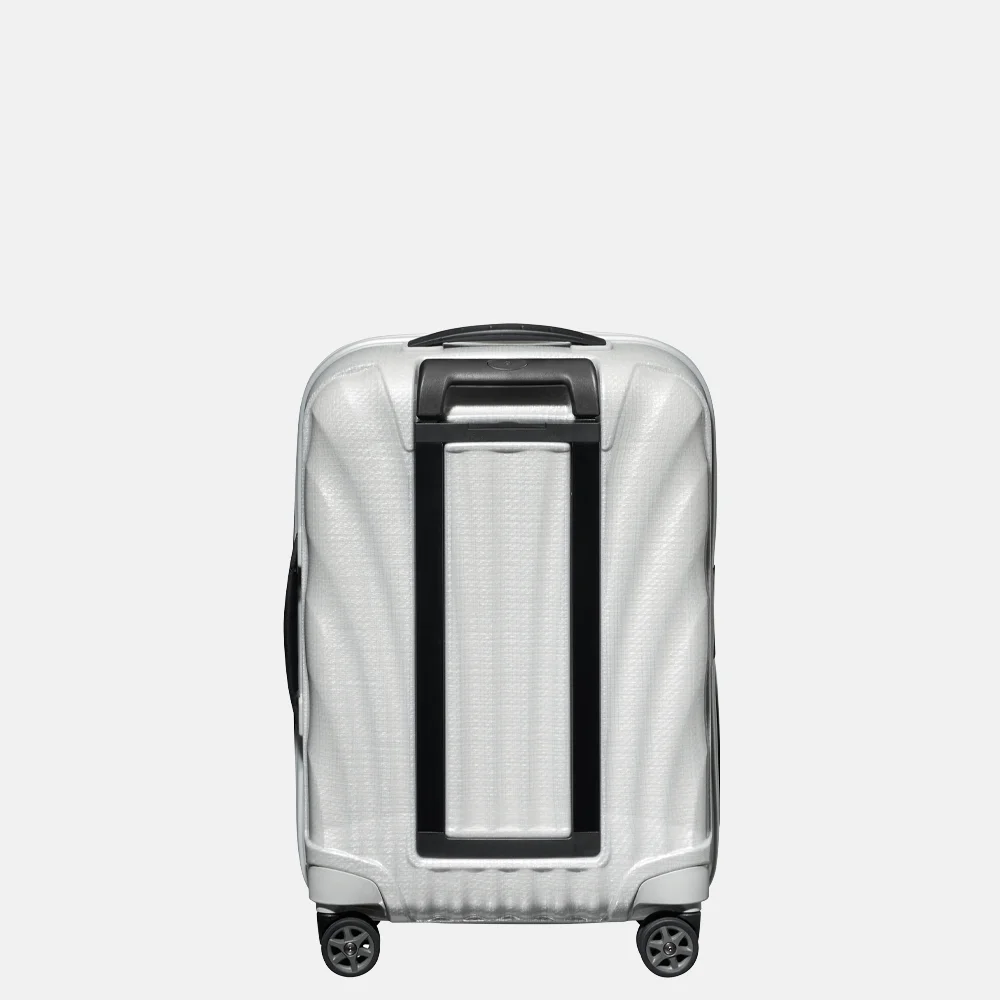 Samsonite C-Lite handbagage koffer 55 cm uitbreidbaar off white bij Duifhuizen