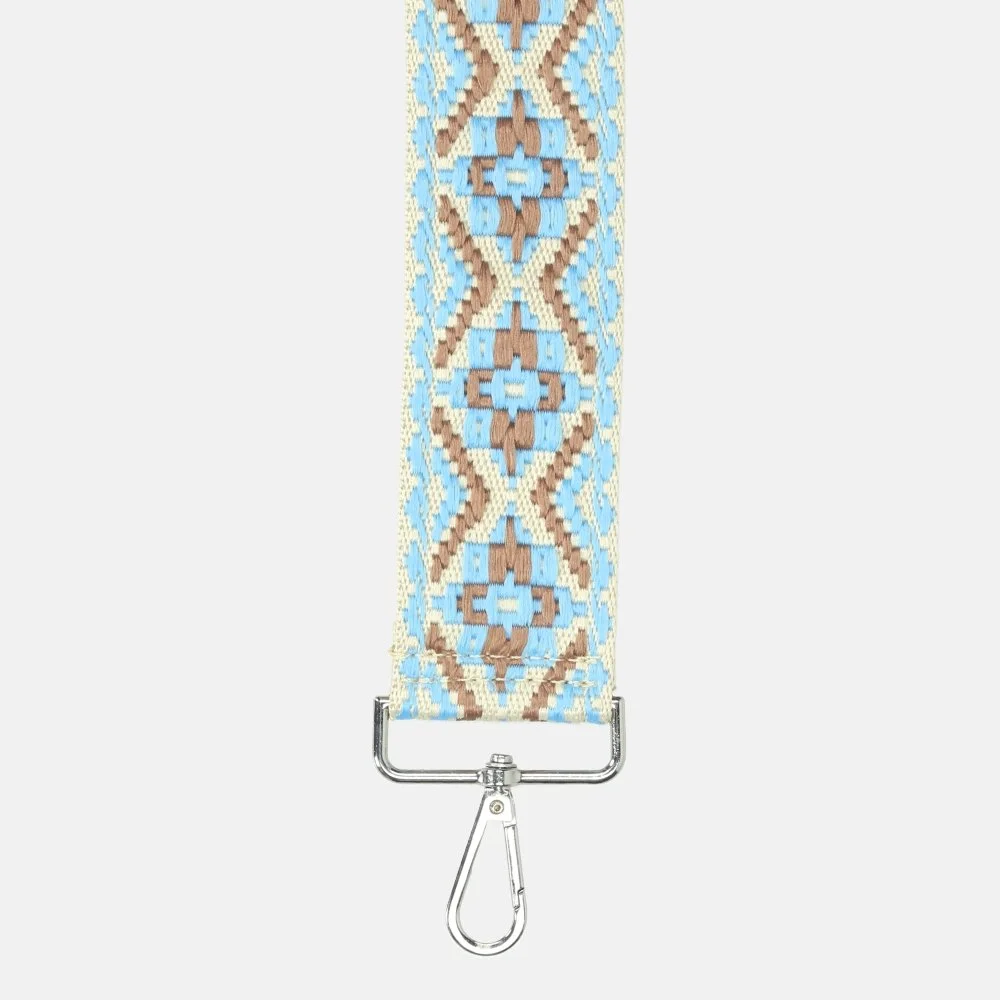 Duifhuizen schouderband azteca lichtblauw bij Duifhuizen