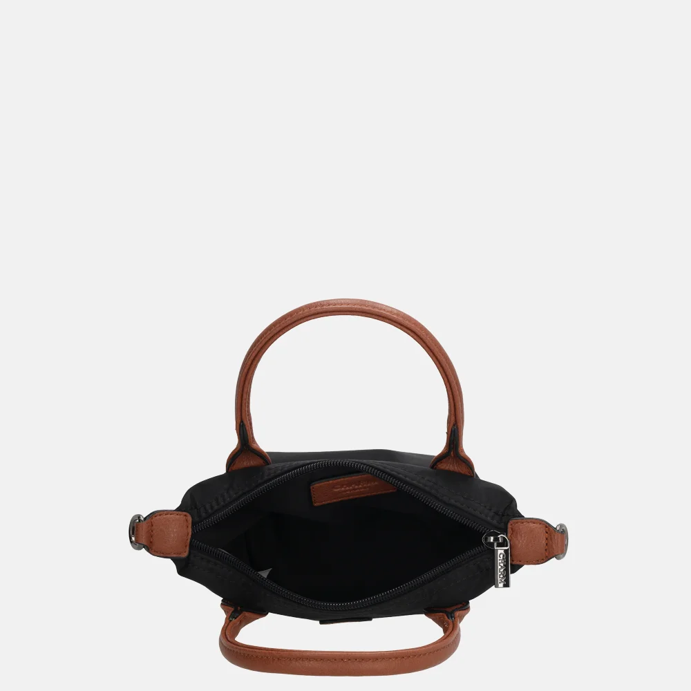Charm London Buckingham handtas XS zwart bij Duifhuizen