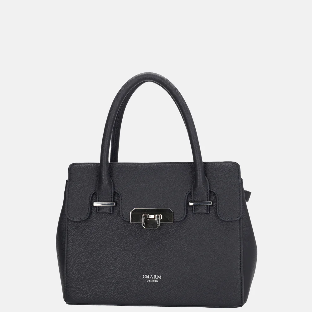 Charm London Soho handtas classic S blauw bij Duifhuizen