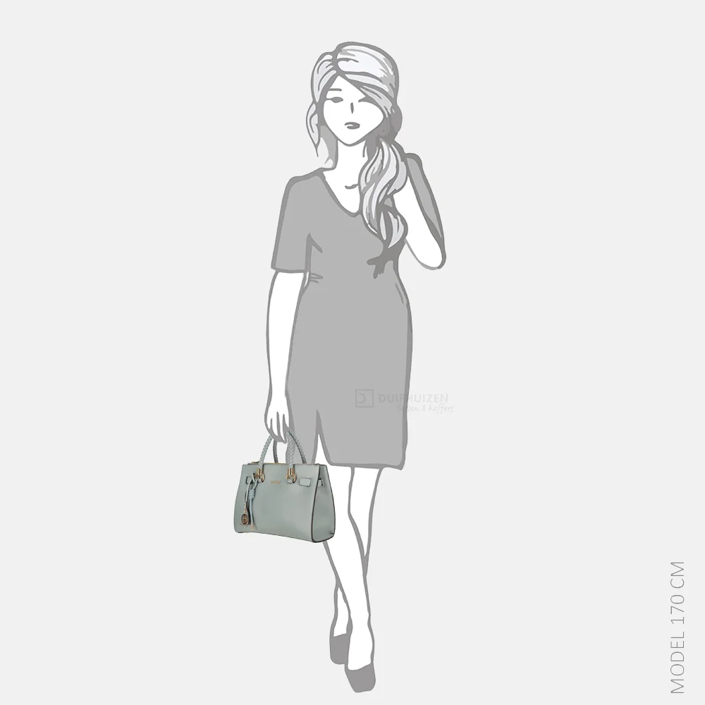 Liu Jo Manhattan Boston satchel handtas S cloud bij Duifhuizen