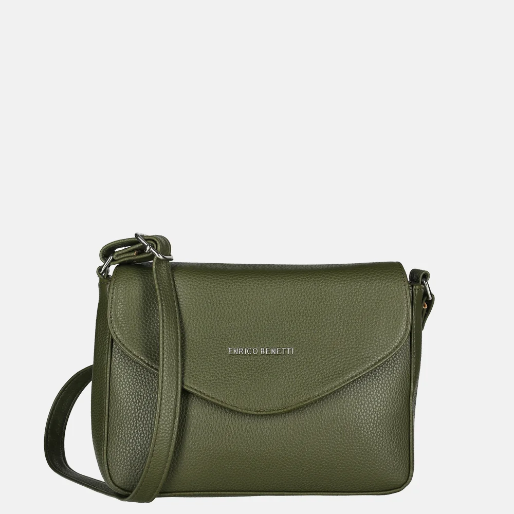 Enrico Benetti Sarah crossbody tas olijfgroen