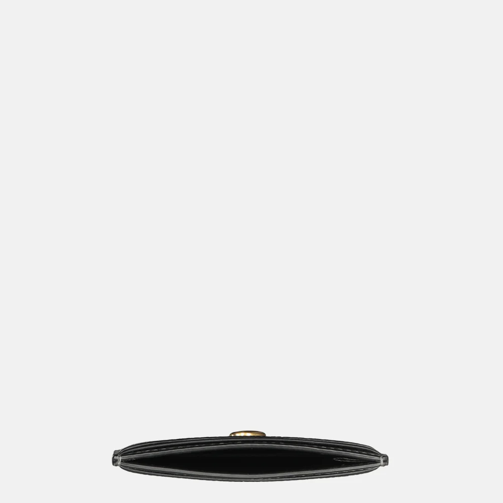 Coach Pebble pasjeshouder black bij Duifhuizen