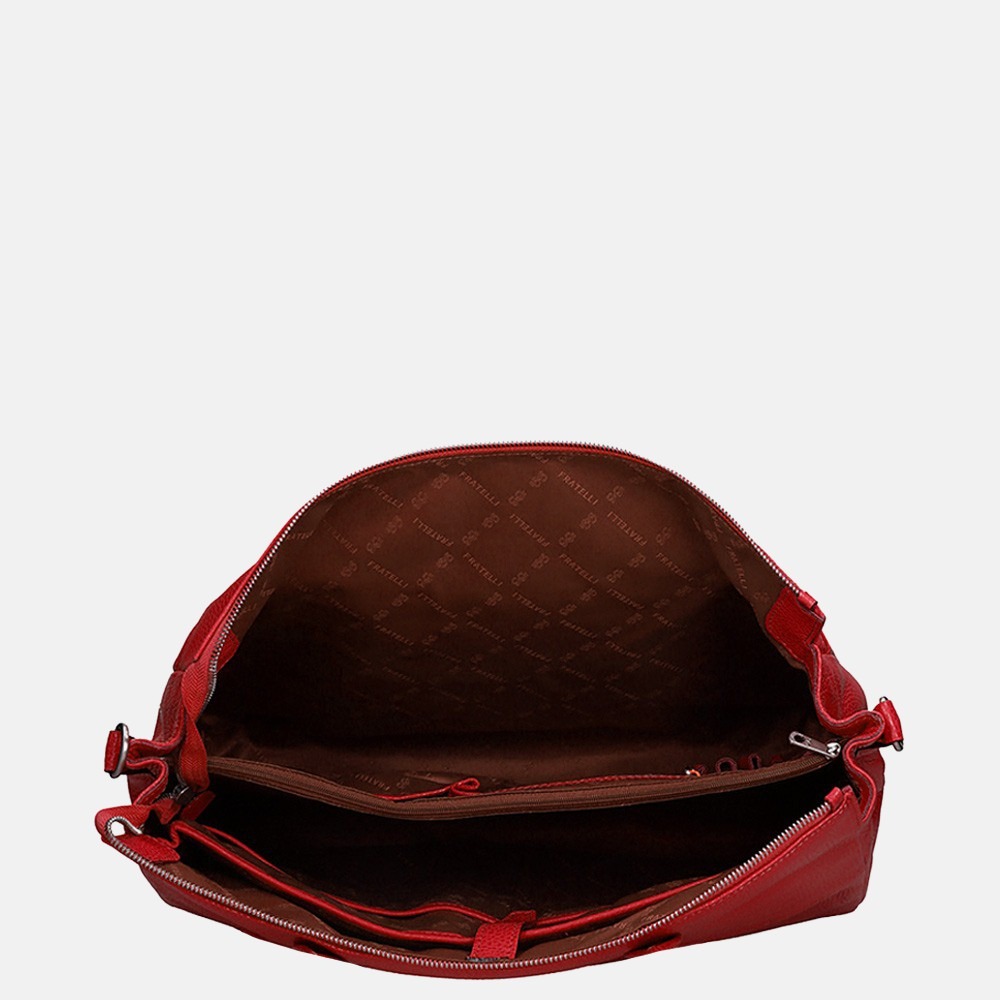 GiGi Fratelli Romance Business laptoptas 15 inch red bij Duifhuizen