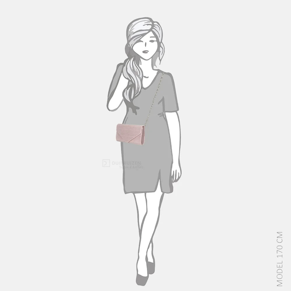 Firenze clutch pink bij Duifhuizen