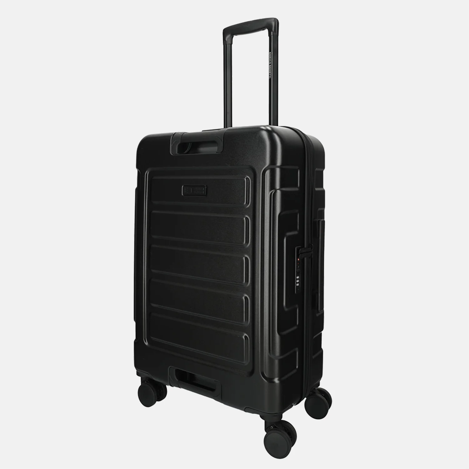 Enrico Benetti Aspen 3-delig kofferset 76 cm black bij Duifhuizen