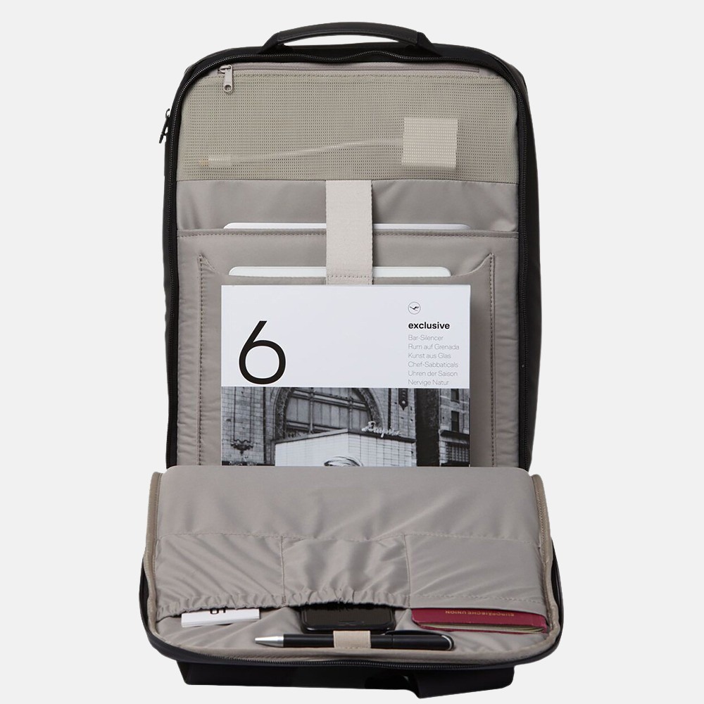 Salzen Sharp Business rugzak 15.6 inch phantom black bij Duifhuizen